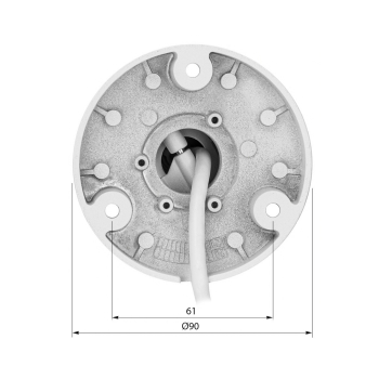 KAMERA IP TC-C34UV 3MRC-4 Lite Series - 4 Mpx 4 mm TIANDY